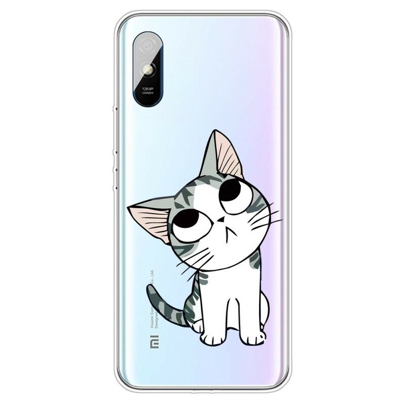 Maskica Xiaomi Redmi 9A Pogledajte Mačke