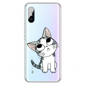 Maskica Xiaomi Redmi 9A Pogledajte Mačke