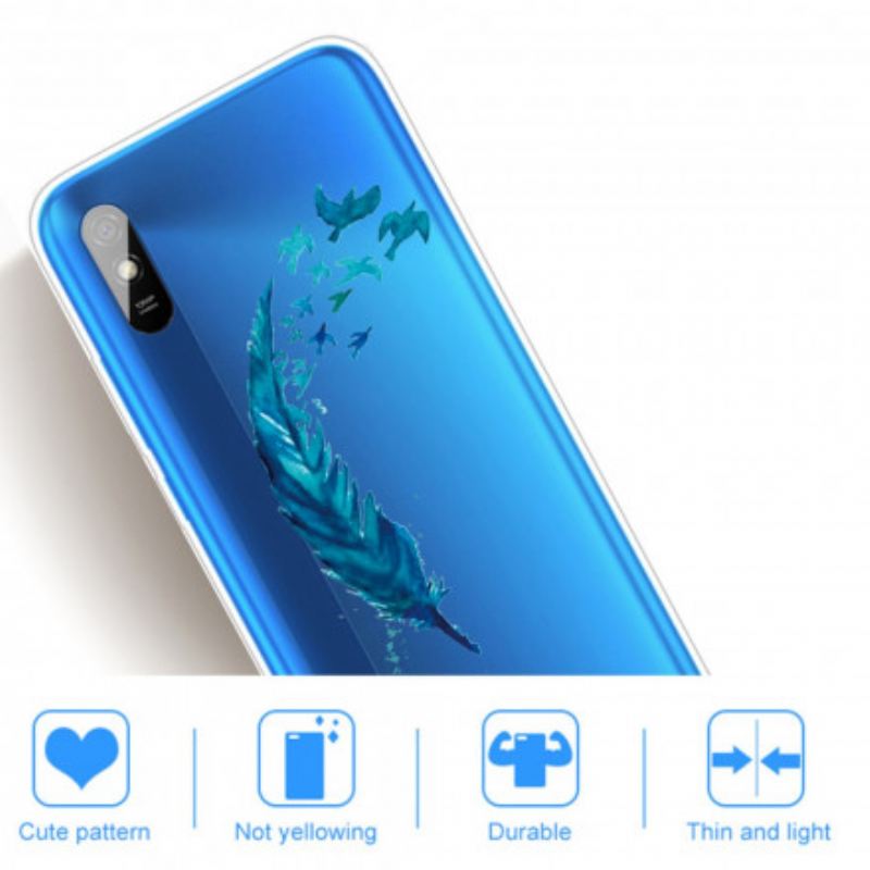 Maskica Xiaomi Redmi 9A Prekrasno Plavo Pero