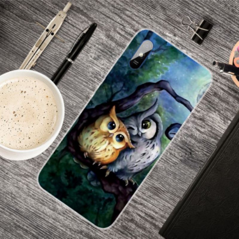 Maskica Xiaomi Redmi 9A Slikanje Sova