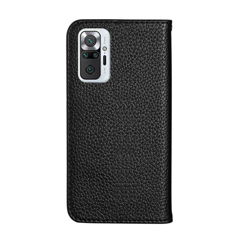 Flip Futrola Xiaomi Redmi Note 10 Pro Kožna Futrola Litchi Ultra Chic Od Umjetne Kože