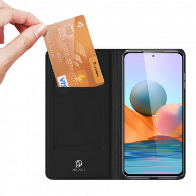 Flip Futrola Xiaomi Redmi Note 10 Pro Kožna Futrola Skin Pro Dux Ducis