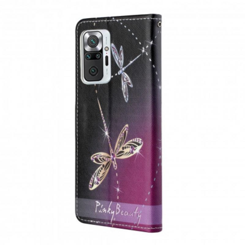 Futrola Xiaomi Redmi Note 10 Pro Dragonflies S Remenčićima