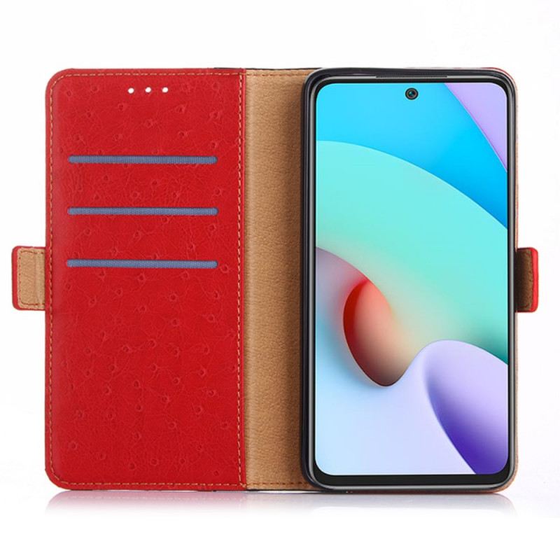 Futrola Xiaomi Redmi Note 10 Pro Dvobojna Tekstura Nojeve Kože