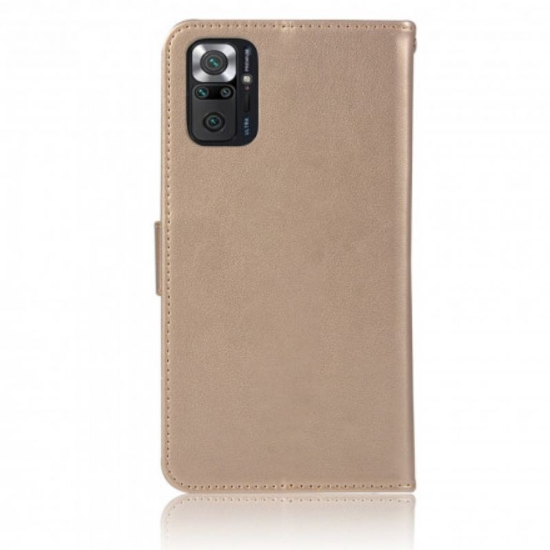 Futrola Xiaomi Redmi Note 10 Pro Sova S Kožnim Efektom Dreamcatcher