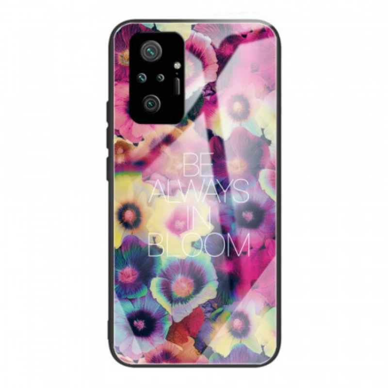 Maskica Xiaomi Redmi Note 10 Pro Be Always In Bloom Kaljeno Staklo