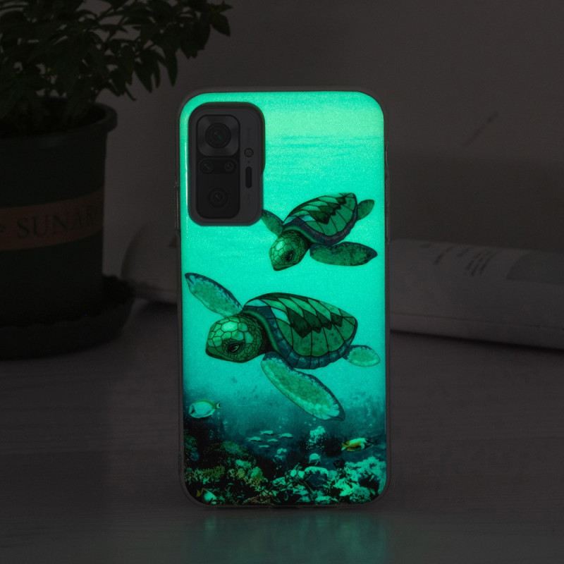 Maskica Xiaomi Redmi Note 10 Pro Fluorescentne Kornjače