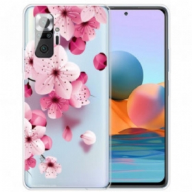 Maskica Xiaomi Redmi Note 10 Pro Mali Ružičasti Cvjetovi