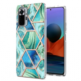 Maskica Xiaomi Redmi Note 10 Pro Mramor Intenzivne Geometrije