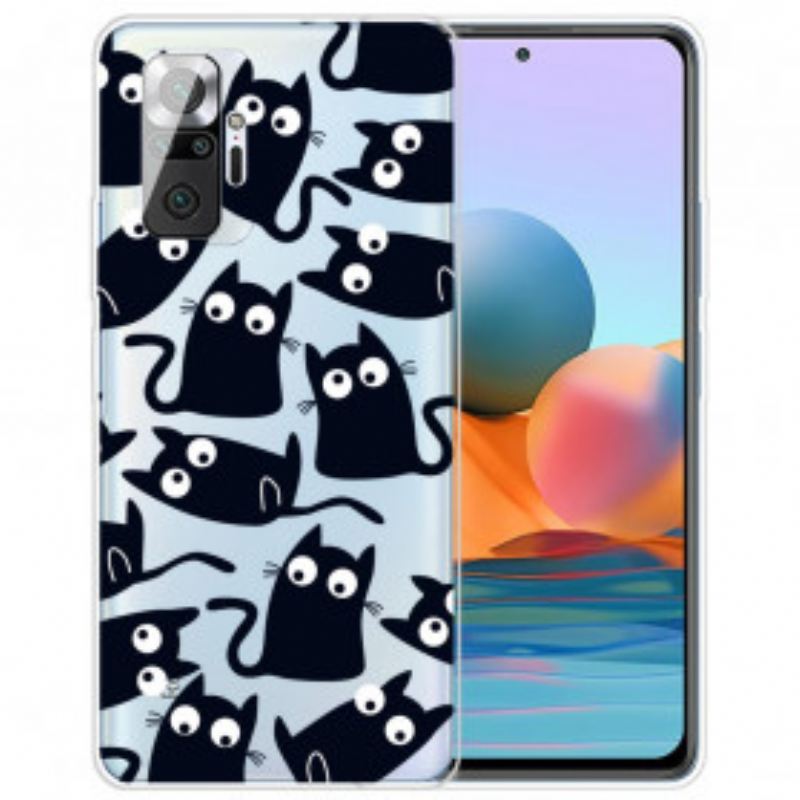 Maskica Xiaomi Redmi Note 10 Pro Više Crnih Mačaka