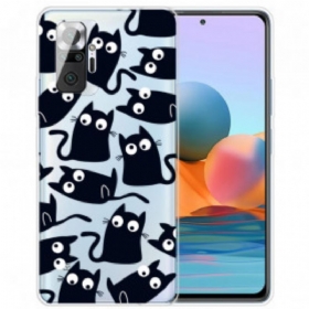 Maskica Xiaomi Redmi Note 10 Pro Više Crnih Mačaka