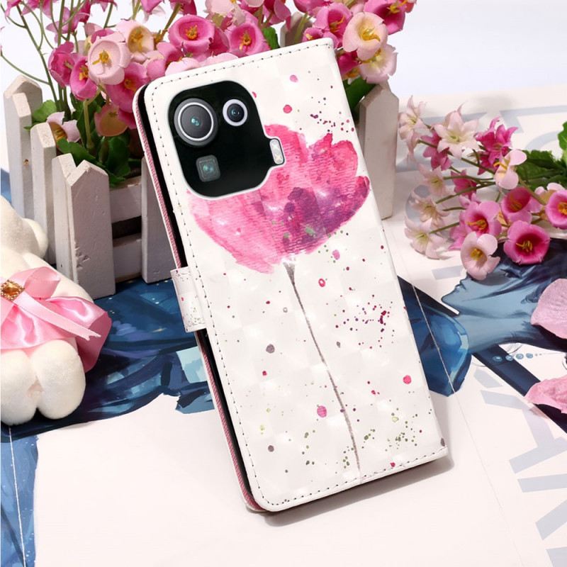 Maskica Xiaomi Mi 11 Pro Akvarel Mak