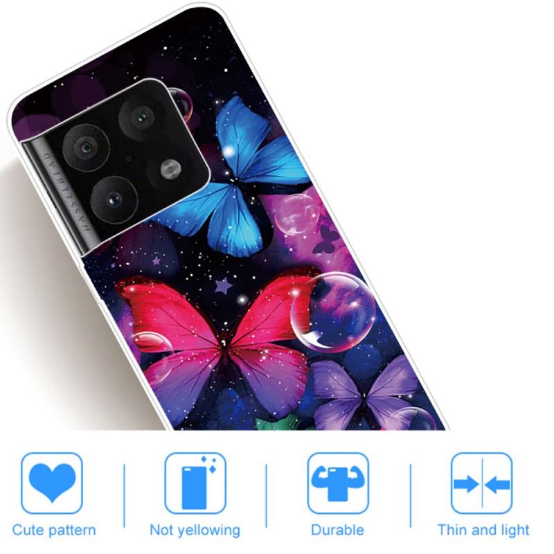 Maskica OnePlus 10 Pro 5G Fleksibilni Leptiri