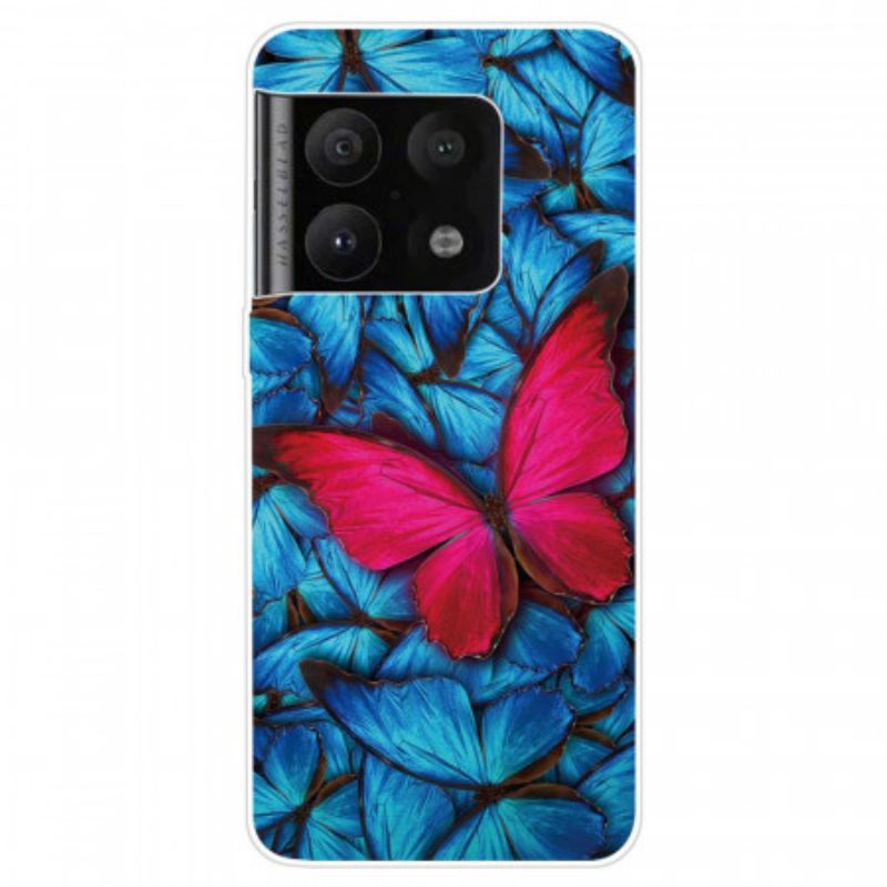 Maskica OnePlus 10 Pro 5G Fuchsia Butterfly Crijevo