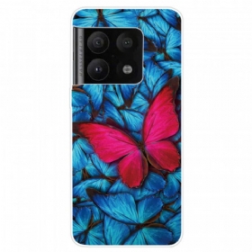 Maskica OnePlus 10 Pro 5G Fuchsia Butterfly Crijevo