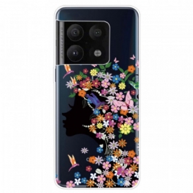 Maskica OnePlus 10 Pro 5G Lijepa Cvjetna Glava