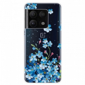 Maskica OnePlus 10 Pro 5G Plavo Cvijeće