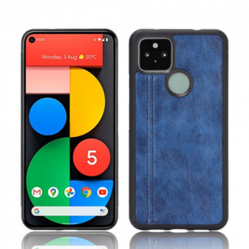 Maskica Google Pixel 4A 5G Couture Efekt Kože