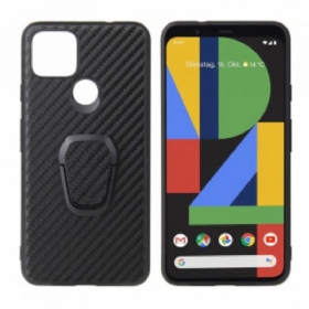 Maskica Google Pixel 4A 5G Nosač Prstena Od Karbonskih Vlakana