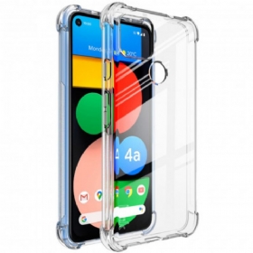 Maskica Google Pixel 4A 5G Transparent Silky Imak