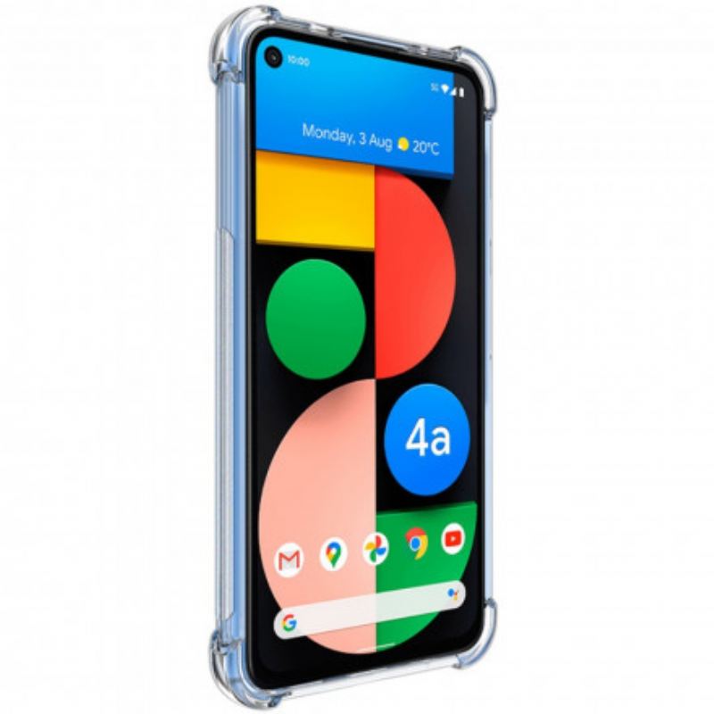 Maskica Google Pixel 4A 5G Transparent Silky Imak