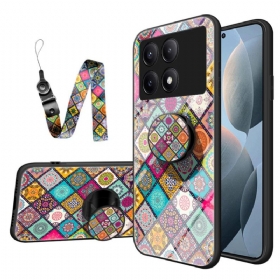 Maskica Poco X6 Pro 5g Patchwork Podrška I Remen