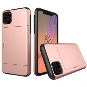 Maskica iPhone 11 Pro Čvrsti Blještavi Držač Kartice