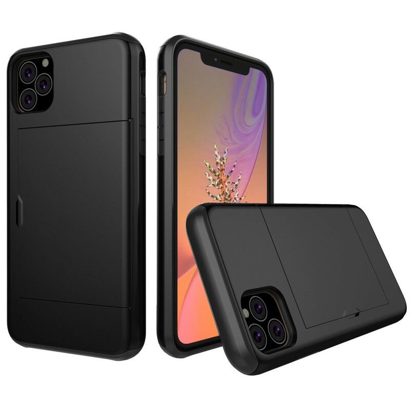 Maskica iPhone 11 Pro Čvrsti Blještavi Držač Kartice