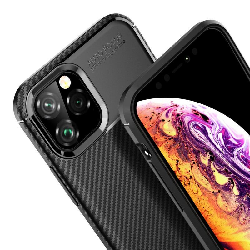 Maskica iPhone 11 Pro Fleksibilna Tekstura Karbonskih Vlakana