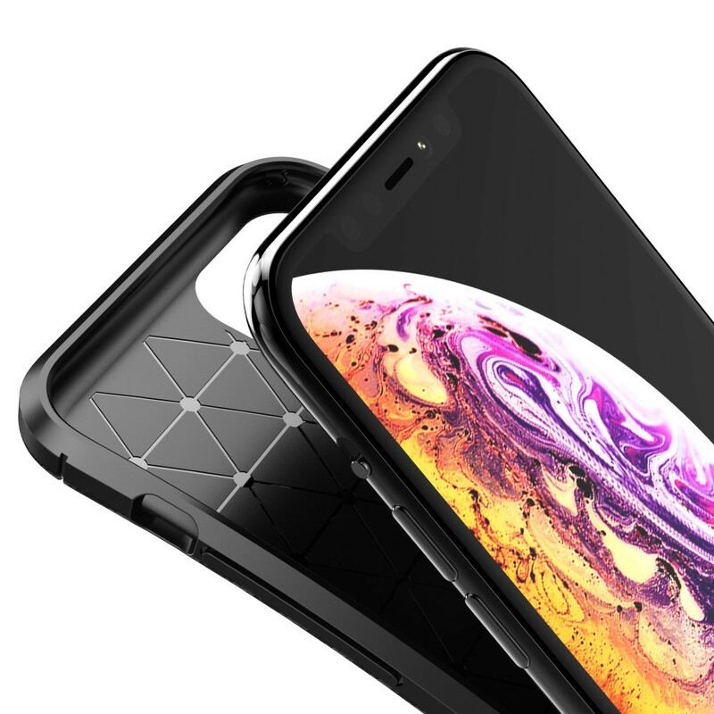 Maskica iPhone 11 Pro Fleksibilna Tekstura Karbonskih Vlakana