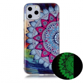 Maskica iPhone 11 Pro Fluorescentna Šarena Mandala