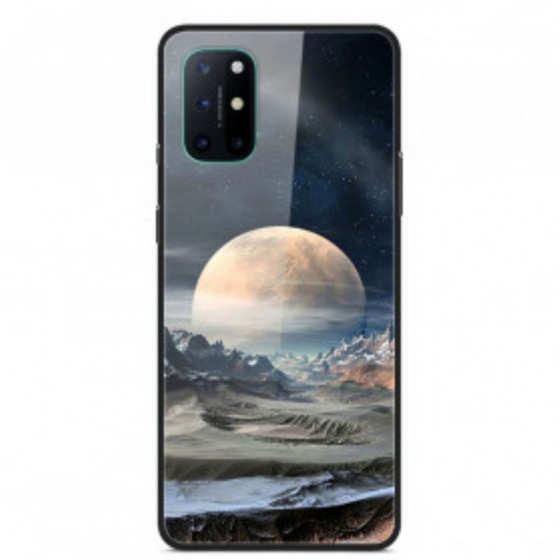 Maskica OnePlus 8T Kaljeno Staklo Space Moon