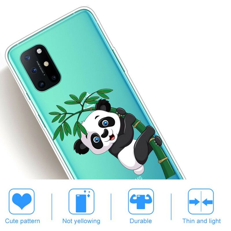 Maskica OnePlus 8T Panda Bez Šavova Na Bambusu