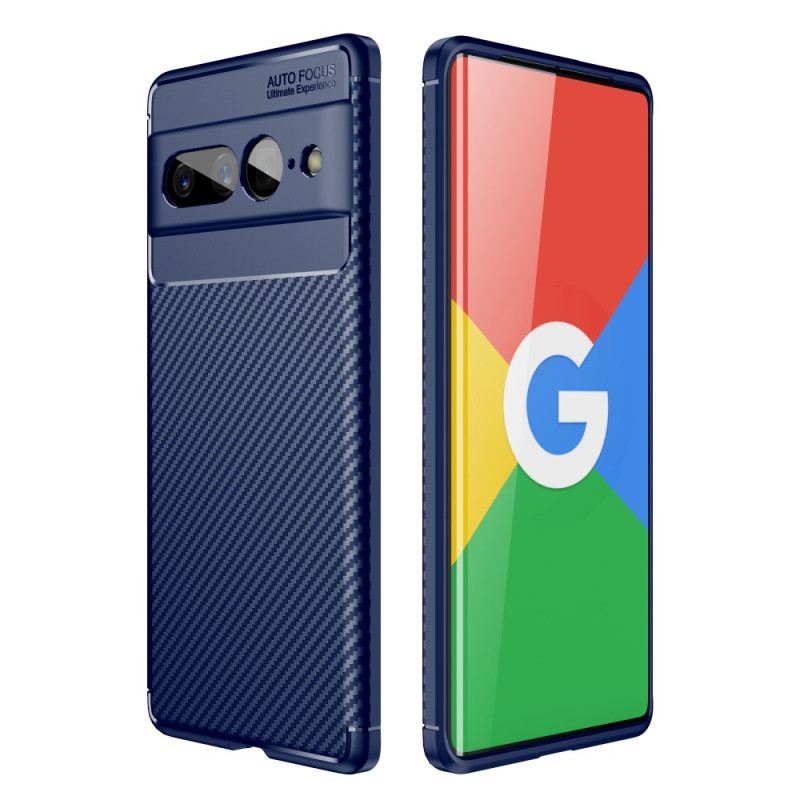 Maskica Google Pixel 7 Pro Fleksibilna Tekstura Karbonskih Vlakana