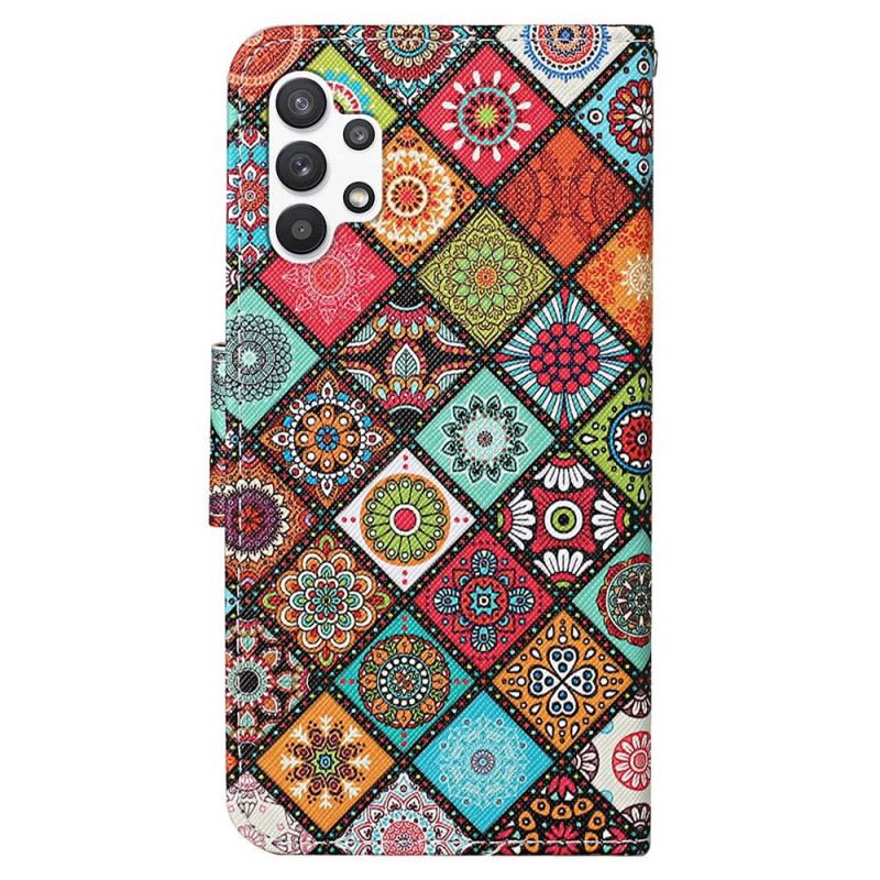 Kožna Futrola Samsung Galaxy A13 Patchwork S Uzicom