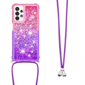 Maskica Samsung Galaxy A13 Glitter Silikonski Kabel