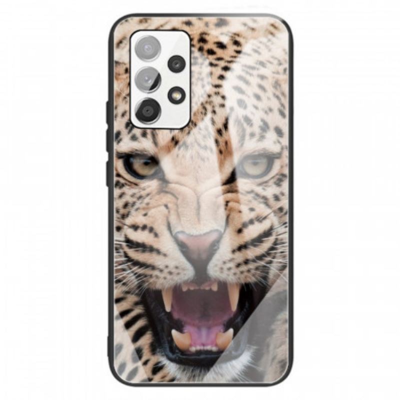 Maskica Samsung Galaxy A13 Leopard Kaljeno Staklo