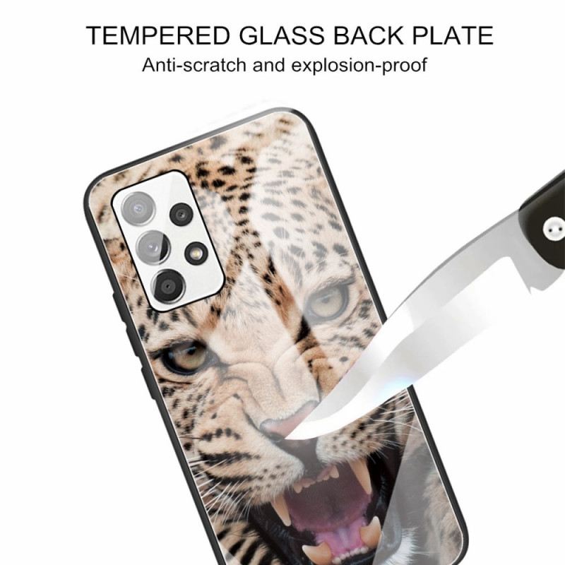 Maskica Samsung Galaxy A13 Leopard Kaljeno Staklo