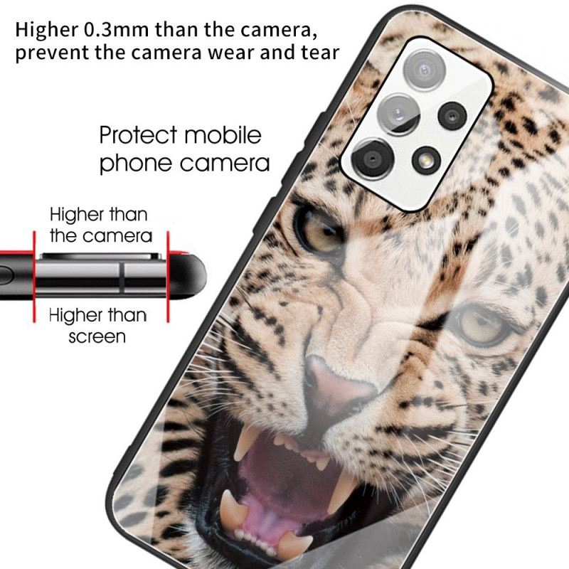 Maskica Samsung Galaxy A13 Leopard Kaljeno Staklo