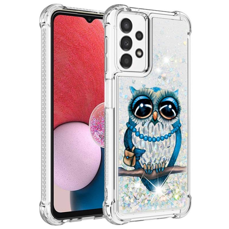 Maskica Samsung Galaxy A13 Miss Owl Sequins