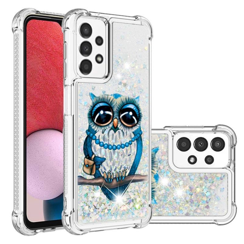 Maskica Samsung Galaxy A13 Miss Owl Sequins