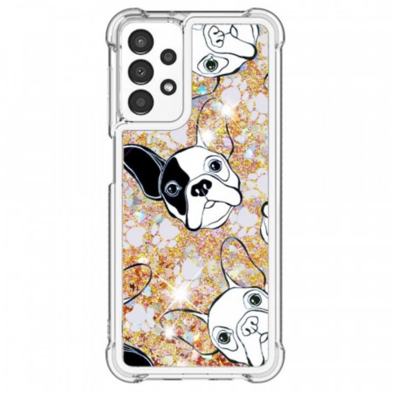 Maskica Samsung Galaxy A13 Mr Dog Sequins