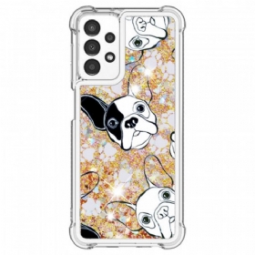 Maskica Samsung Galaxy A13 Mr Dog Sequins