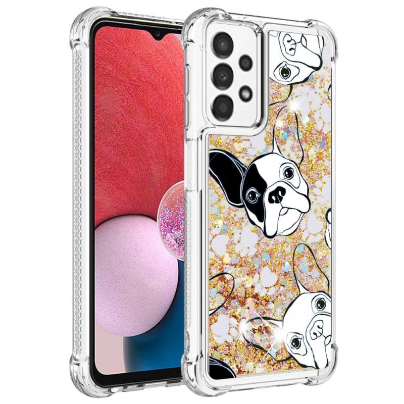 Maskica Samsung Galaxy A13 Mr Dog Sequins