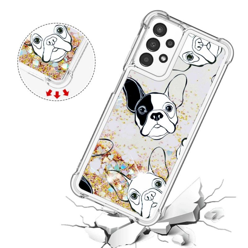 Maskica Samsung Galaxy A13 Mr Dog Sequins