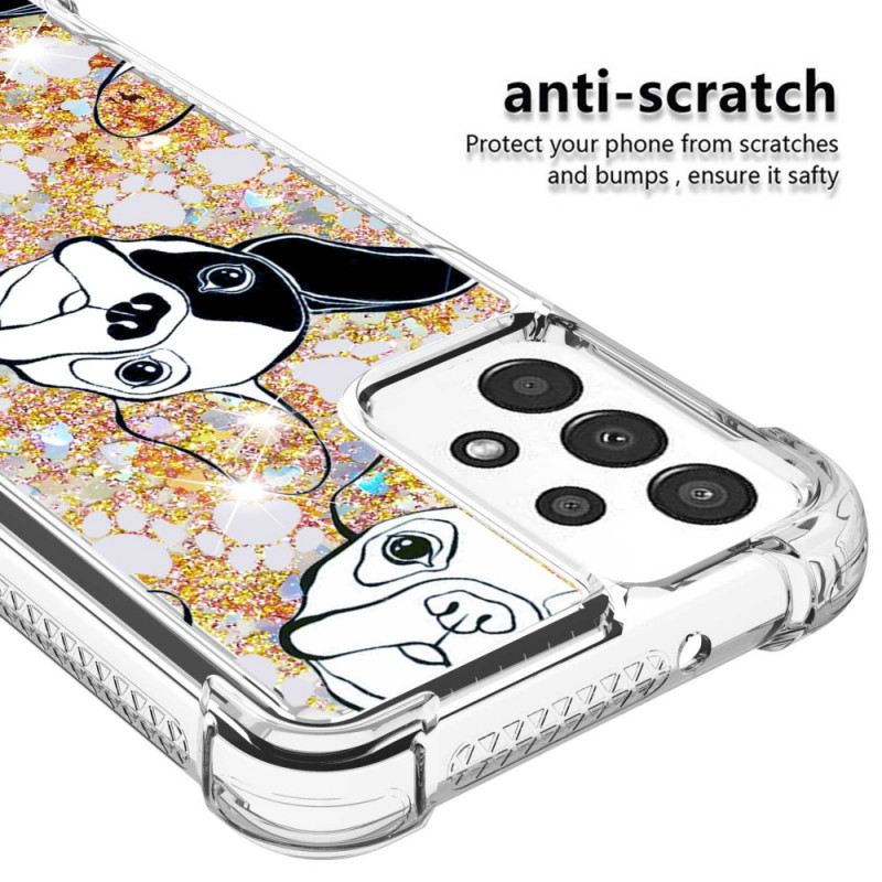 Maskica Samsung Galaxy A13 Mr Dog Sequins