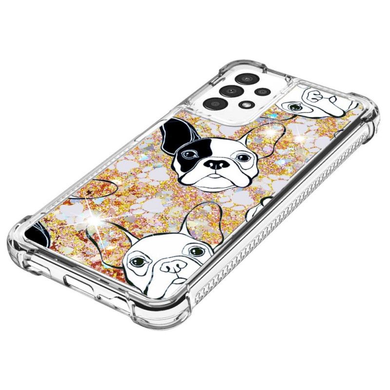 Maskica Samsung Galaxy A13 Mr Dog Sequins