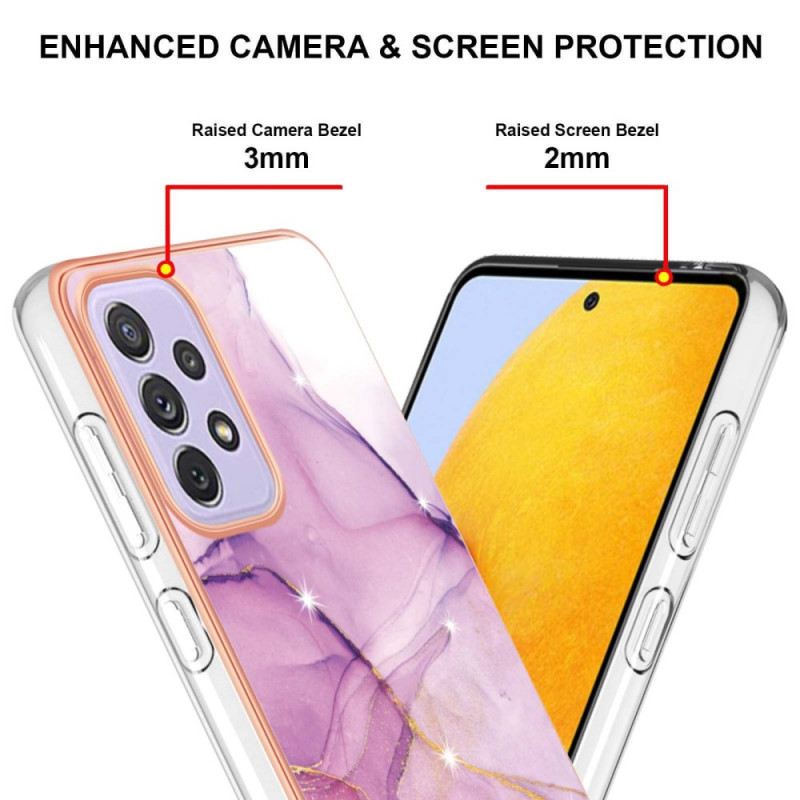 Maskica Samsung Galaxy A13 Silikonski Fleksibilni Mramor