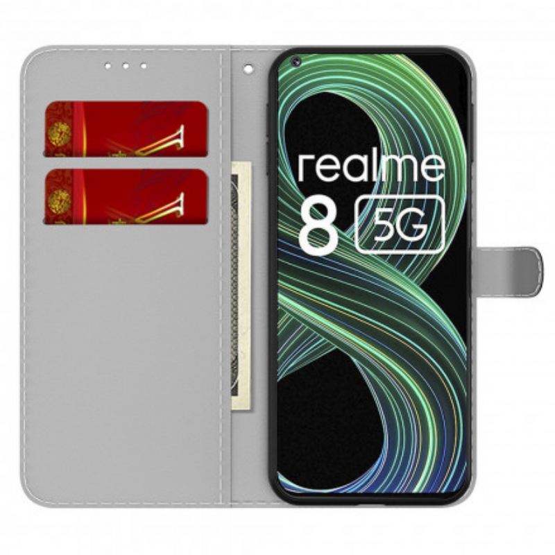 Futrola Realme 8 5G Apstraktni Uzorak