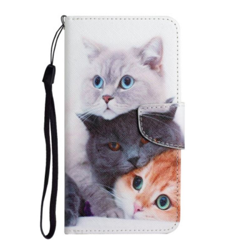 Flip Futrola Samsung Galaxy A34 5G Strappy Cat Family